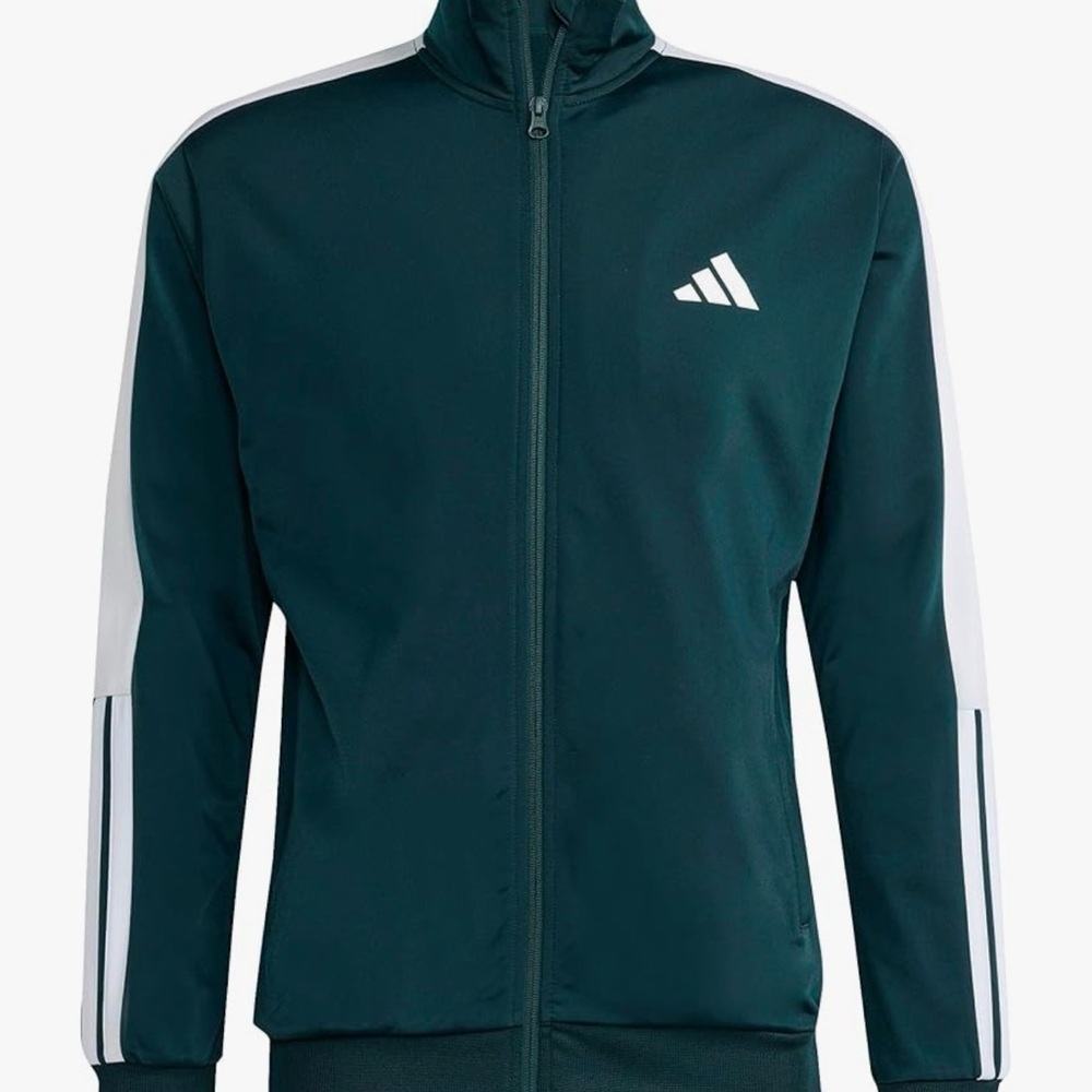 Adidas Men's Dark Green track Jacket